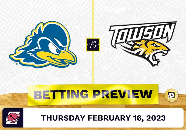 Delaware vs. Towson CBB Prediction and Odds - Feb 16, 2023