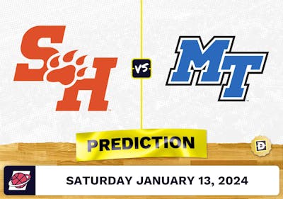 Sam Houston State vs. Middle Tennessee Prediction, Odds, College Basketball Picks [1/13/2024]