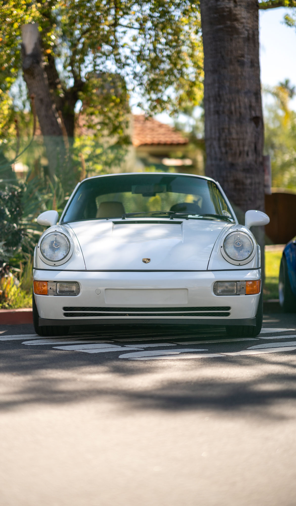 White 911 in California