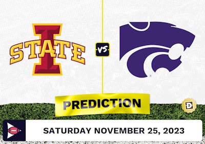 Iowa State vs. Kansas State CFB Prediction and Odds - November 25, 2023