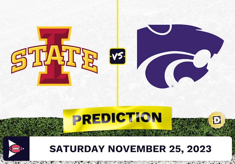 Iowa State vs. Kansas State CFB Prediction and Odds - November 25, 2023