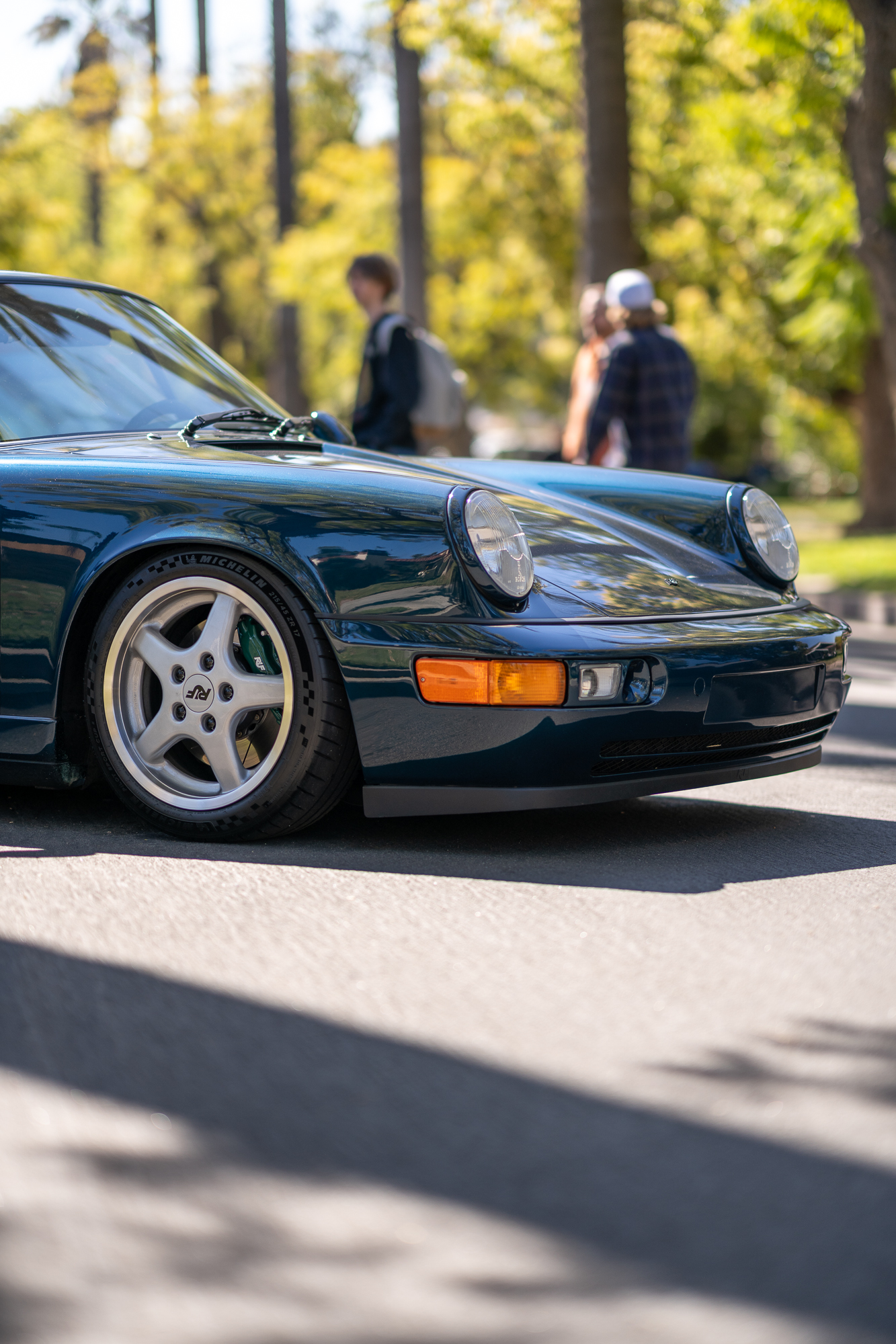 Ruf wheels and brake calipers