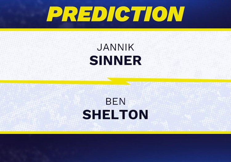 Jannik Sinner vs Ben Shelton Tennis Prediction.