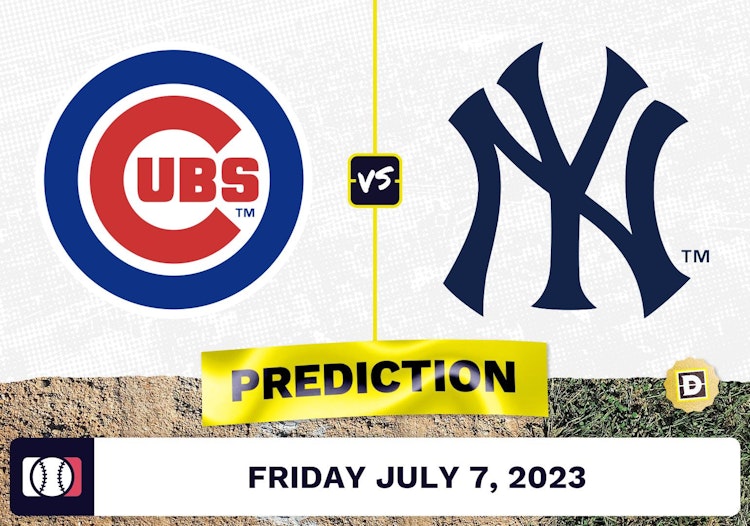 Cubs vs. Yankees Prediction for MLB Friday [7/7/2023]