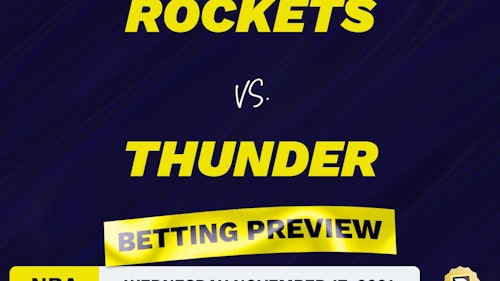 Rockets vs. Thunder Predictions and Odds - Nov 17, 2021