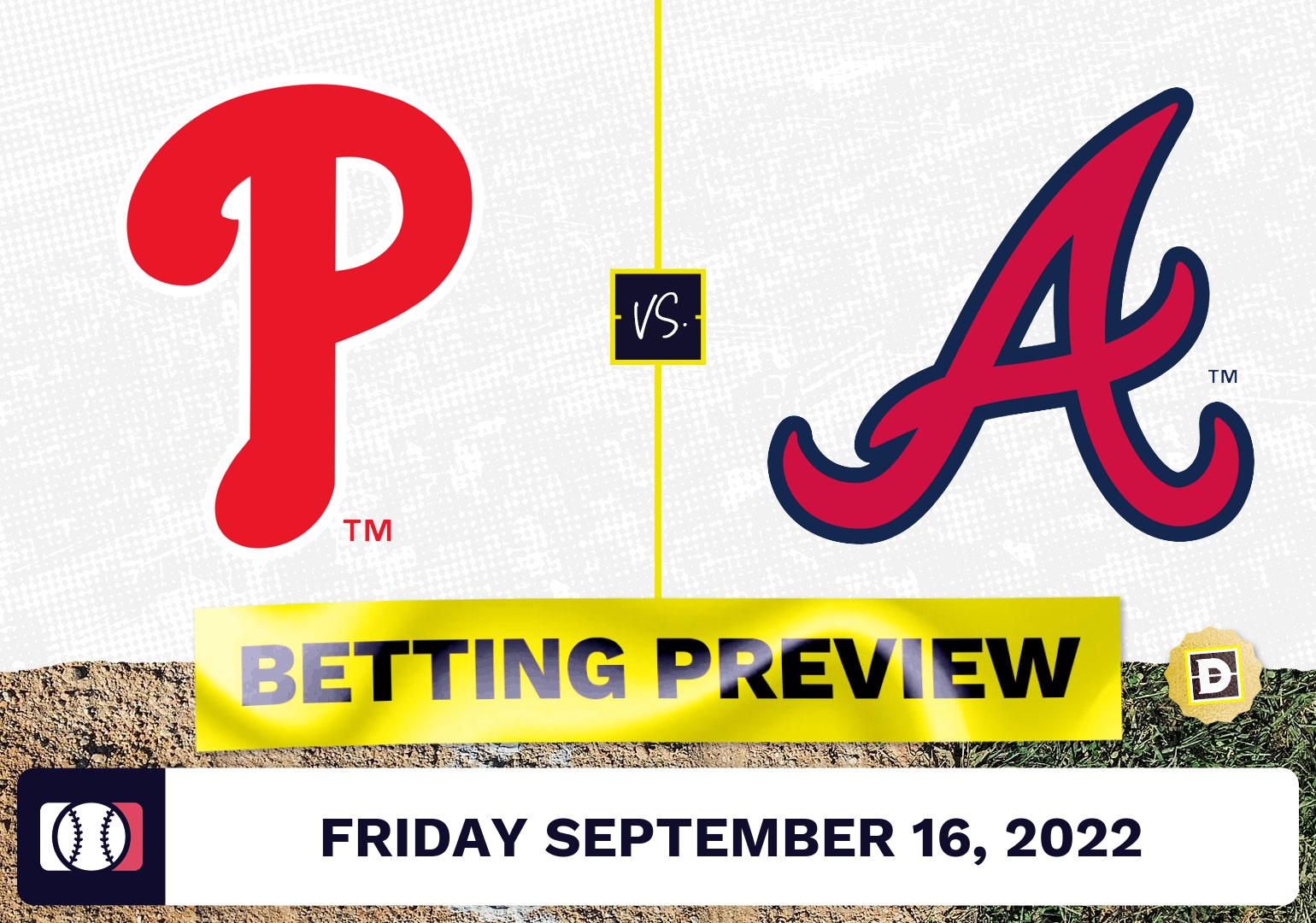Phillies vs. Braves Prediction and Odds - Sep 16, 2022