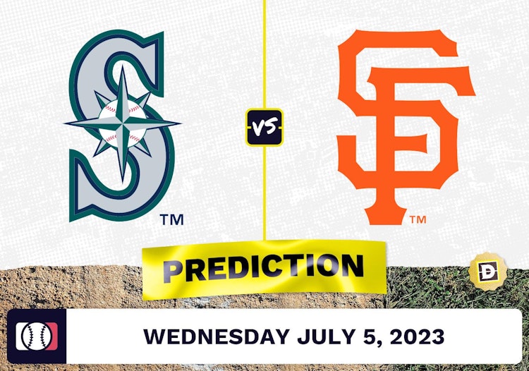 Mariners vs. Giants Prediction for MLB Wednesday [7/5/2023]