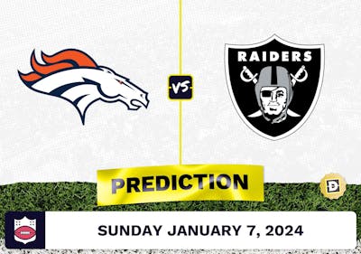 Denver Broncos vs. Las Vegas Raiders Prediction, Odds, NFL Picks - Week 18 [2024]