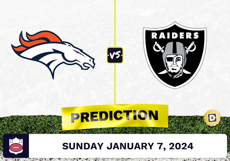 Denver Broncos vs. Las Vegas Raiders Prediction, Odds, NFL Picks - Week 18 [2024]