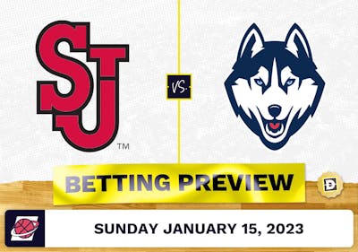 St. John's vs. Connecticut CBB Prediction and Odds - Jan 15, 2023