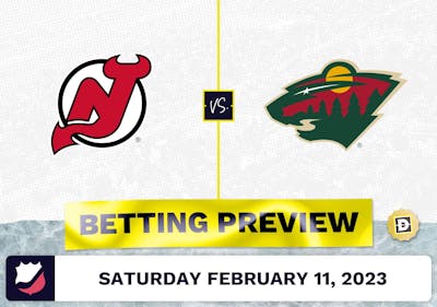 Devils vs. Wild Prediction and Odds - Feb 11, 2023