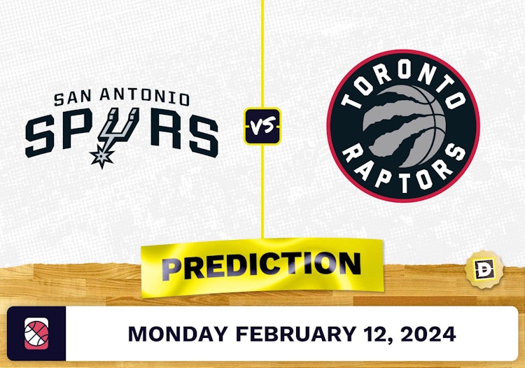 San Antonio Spurs vs. Toronto Raptors Prediction, Odds, NBA Picks [2/12/2024]