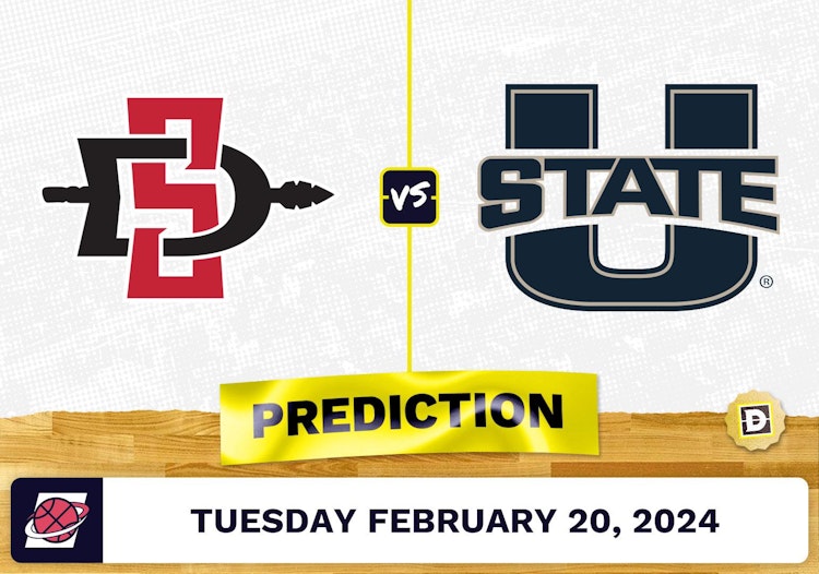 San Diego State vs. Utah State Prediction, Odds, College Basketball Picks [2/20/2024]