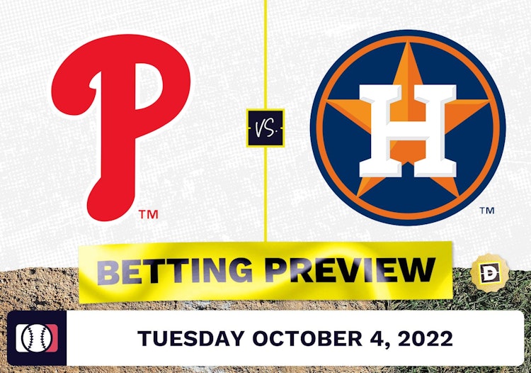 Phillies vs. Astros Prediction and Odds - Oct 4, 2022