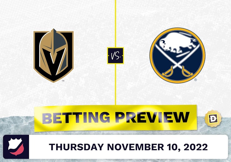 Golden Knights vs. Sabres Prediction and Odds - Nov 10, 2022