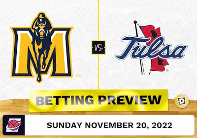 Murray State vs. Tulsa CBB Prediction and Odds - Nov 20, 2022