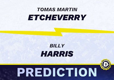 Tomas Martin Etcheverry vs. Billy Harris Prediction, Odds, Picks for ATP Cinch Championships 2024