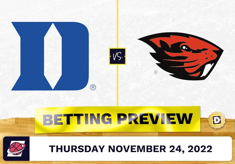 Duke vs. Oregon State CBB Prediction and Odds - Nov 24, 2022