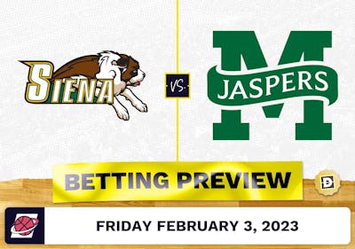 Siena vs. Manhattan CBB Prediction and Odds - Feb 3, 2023