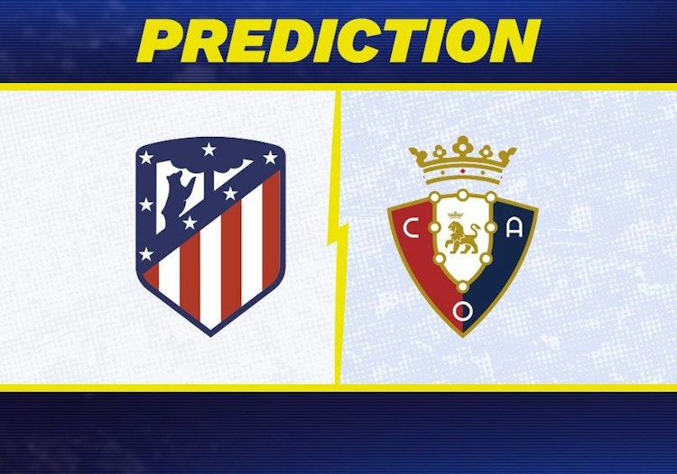 Atletico Madrid takes on Osasuna in La Liga action.