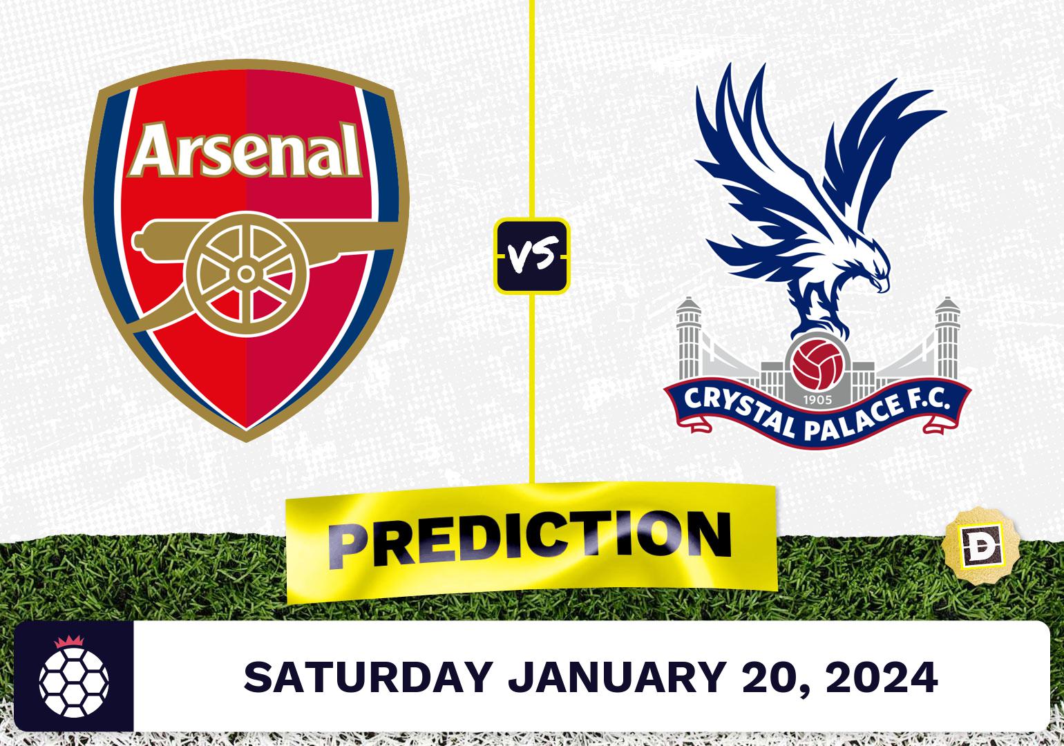 Arsenal Vs. Crystal Palace Prediction, Odds, Premier League Picks [1/20 ...