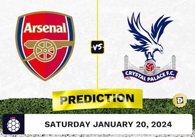 Arsenal vs. Crystal Palace Prediction, Odds, Premier League Picks  [1/20/2024]