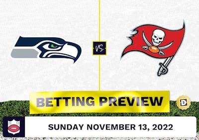 Seahawks vs. Buccaneers Week 10 Prediction and Odds - Nov 13, 2022